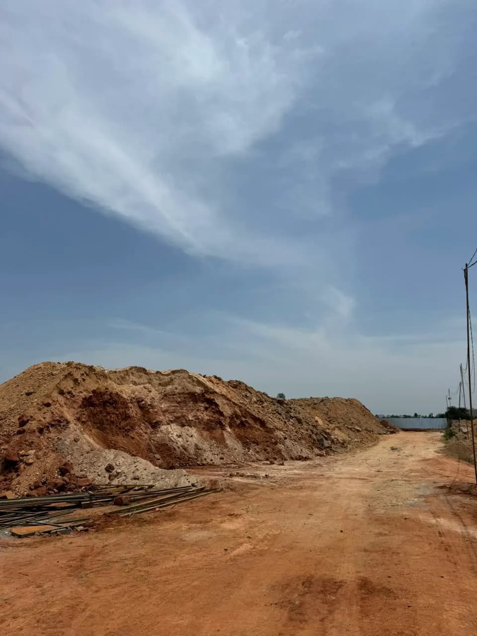Leafy Avenue: Site photo filed with Karnataka RERA