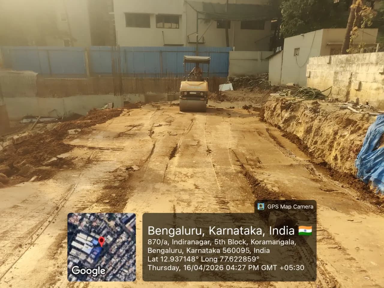 Samruddhi: Site photo filed with Karnataka RERA