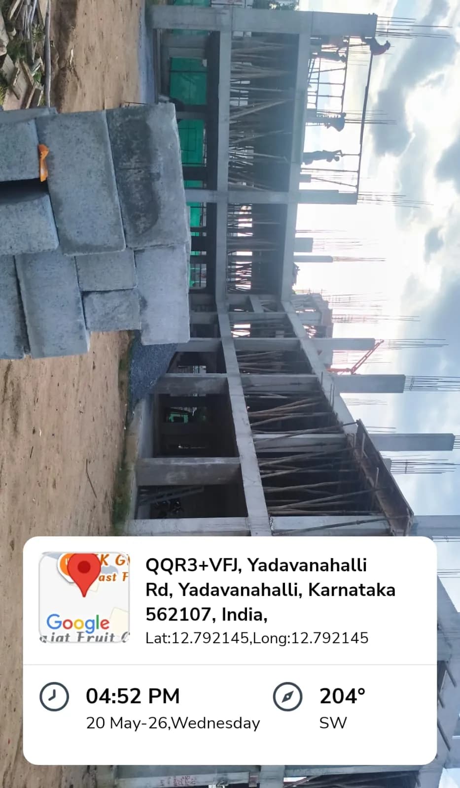 NTD Lavender: Site photo filed with Karnataka RERA
