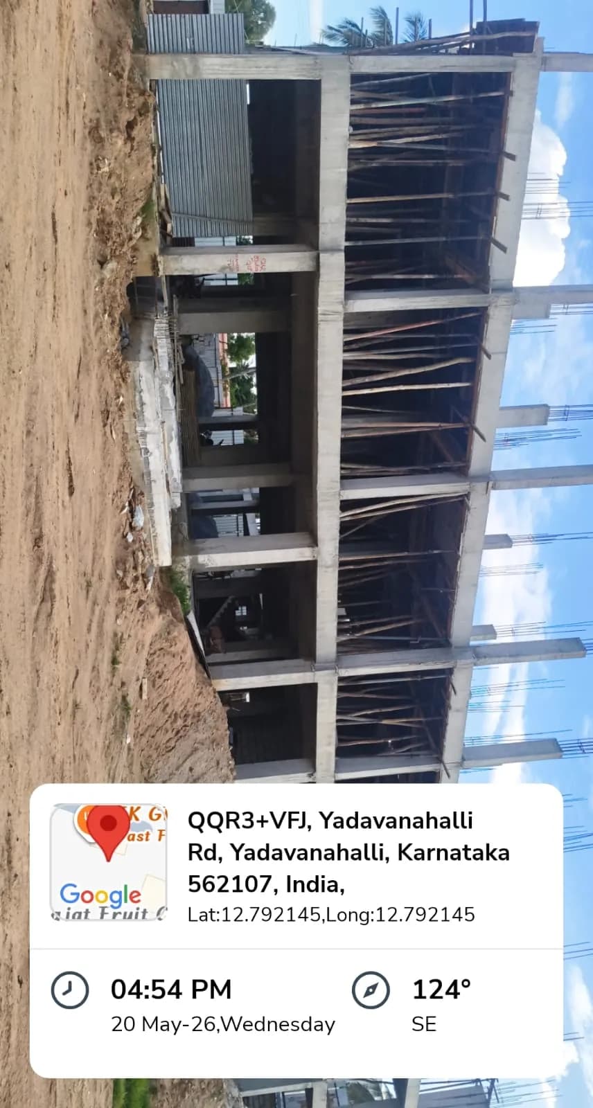 NTD Lavender: Site photo filed with Karnataka RERA