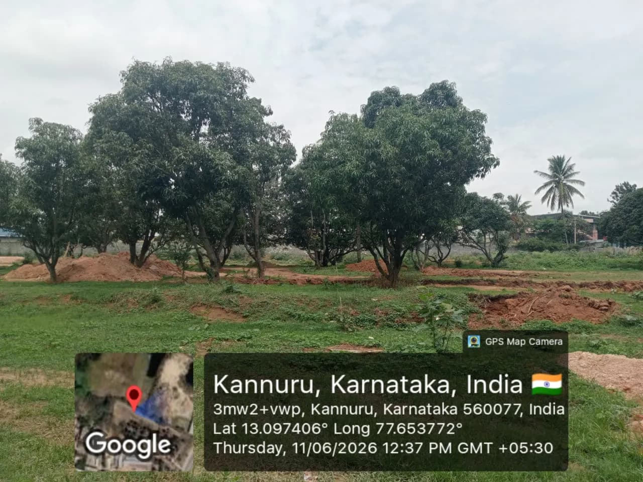 Concorde Sienna: Site photo filed with Karnataka RERA