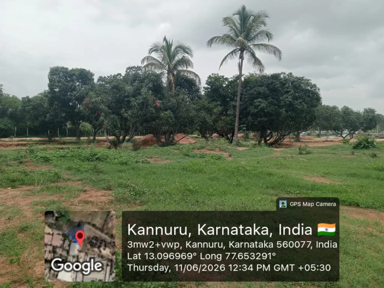 Concorde Sienna: Site photo filed with Karnataka RERA