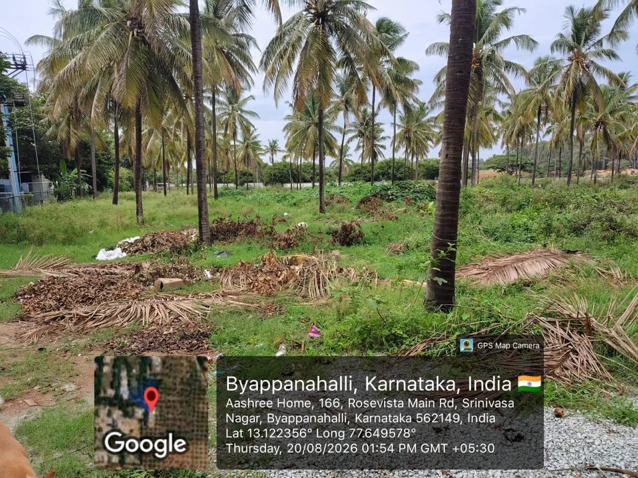 Rosevista Grande: Site photo filed with Karnataka RERA
