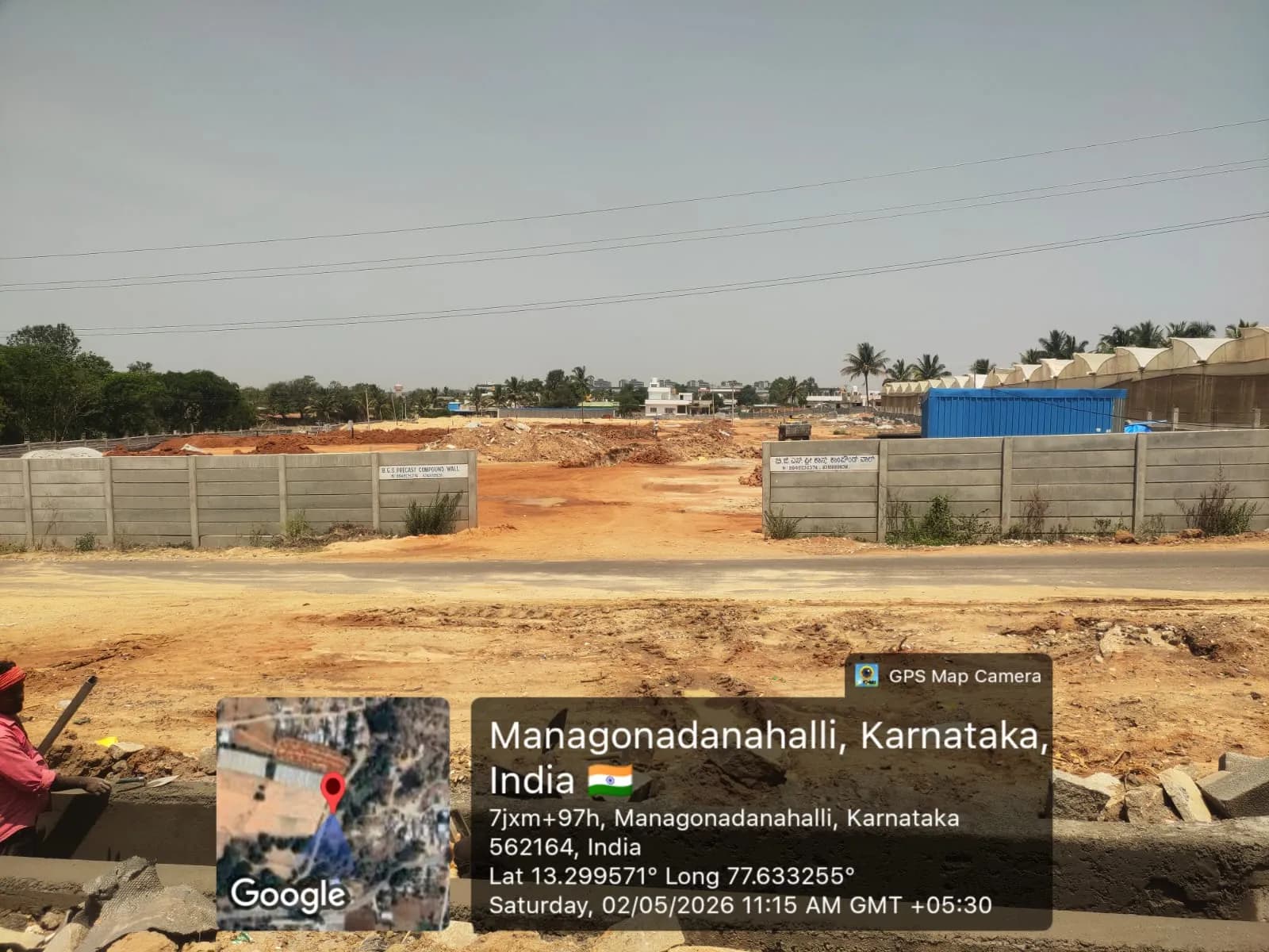 The Northern Chimes: Site photo filed with Karnataka RERA