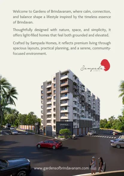 Gardens of Brindavanam: Brochure, page 2 (filed with Karnataka RERA)