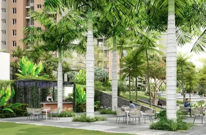 Sumadhura Belfort: Landscape and recreational community spaces (artist’s impression)