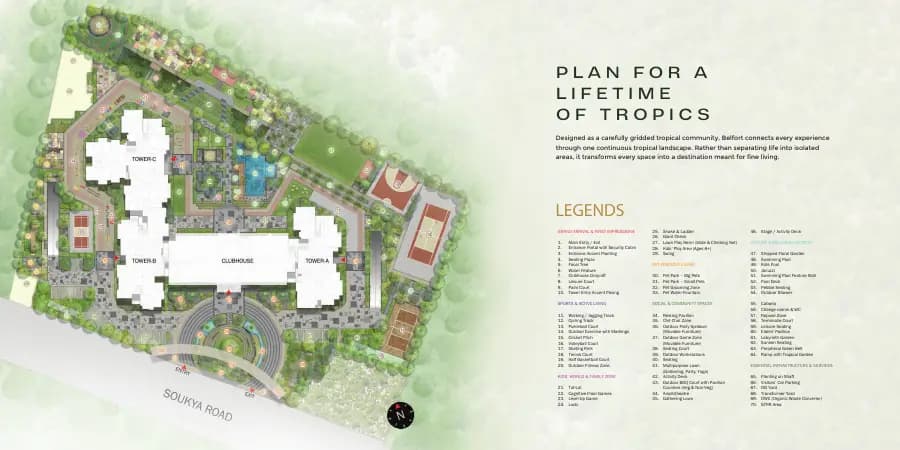 Sumadhura Belfort: 2 of 11 RERA Brochure-Belfort, page 8 (filed with Karnataka RERA)
