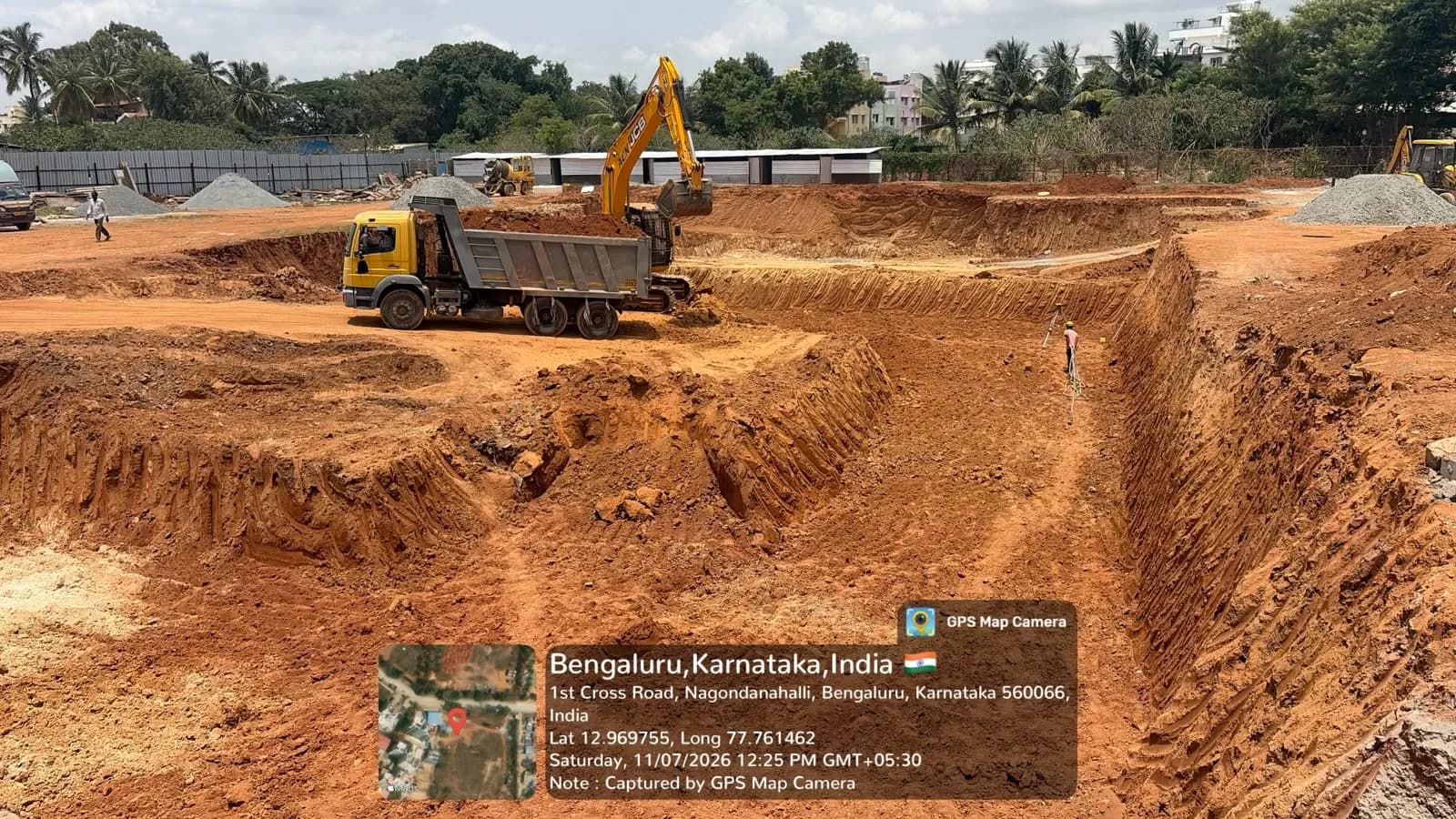 Zenith Heights: Site photo filed with Karnataka RERA