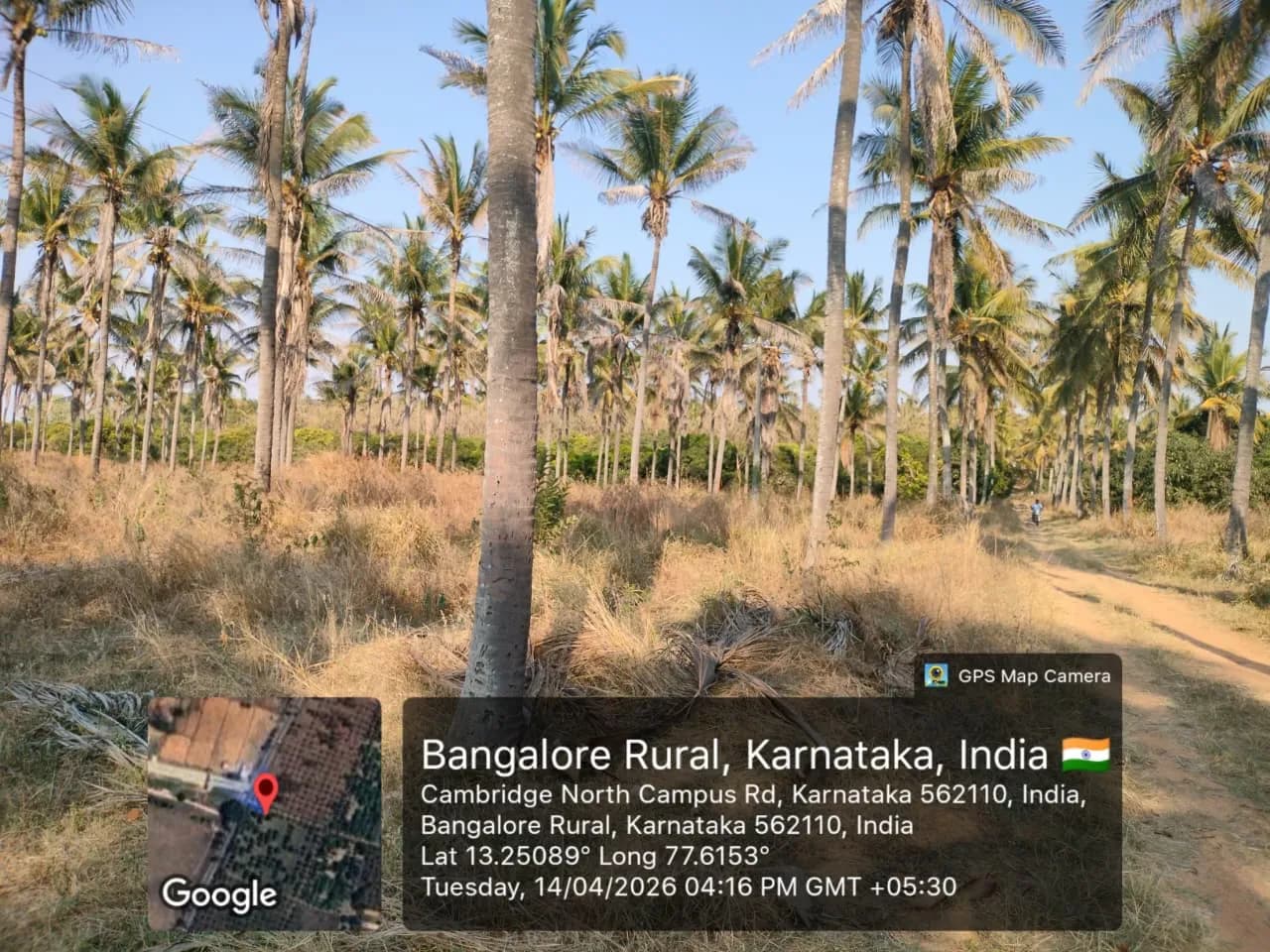 Assetz City of Palms: Site photo filed with Karnataka RERA