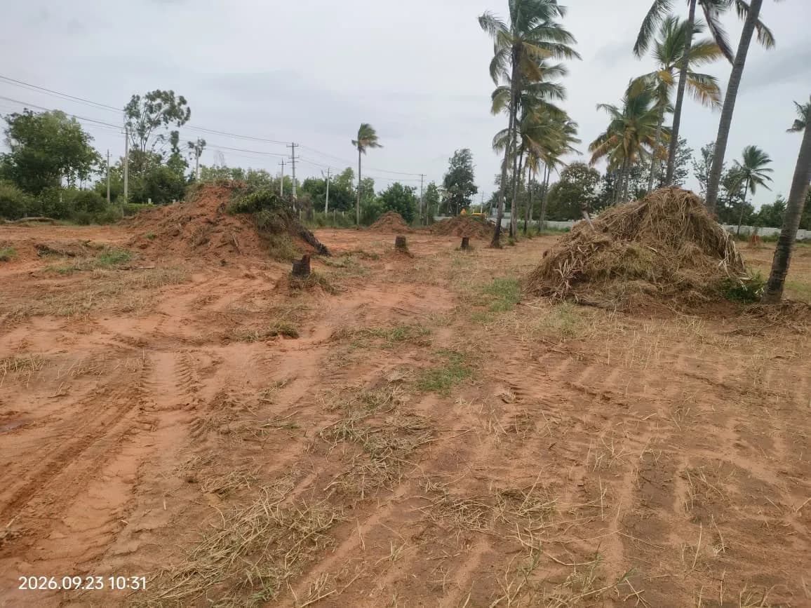 Assetz City of Palms: Site photo filed with Karnataka RERA