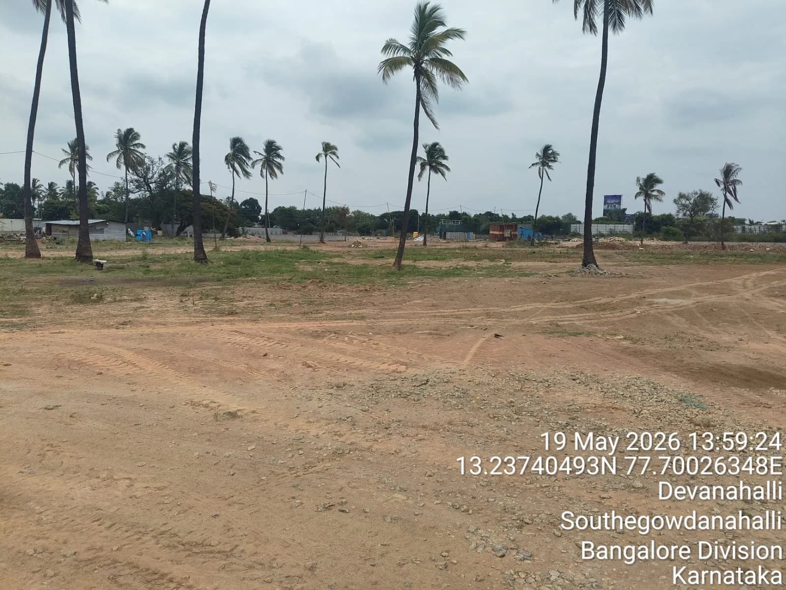 Riviera Sky: Site photo filed with Karnataka RERA