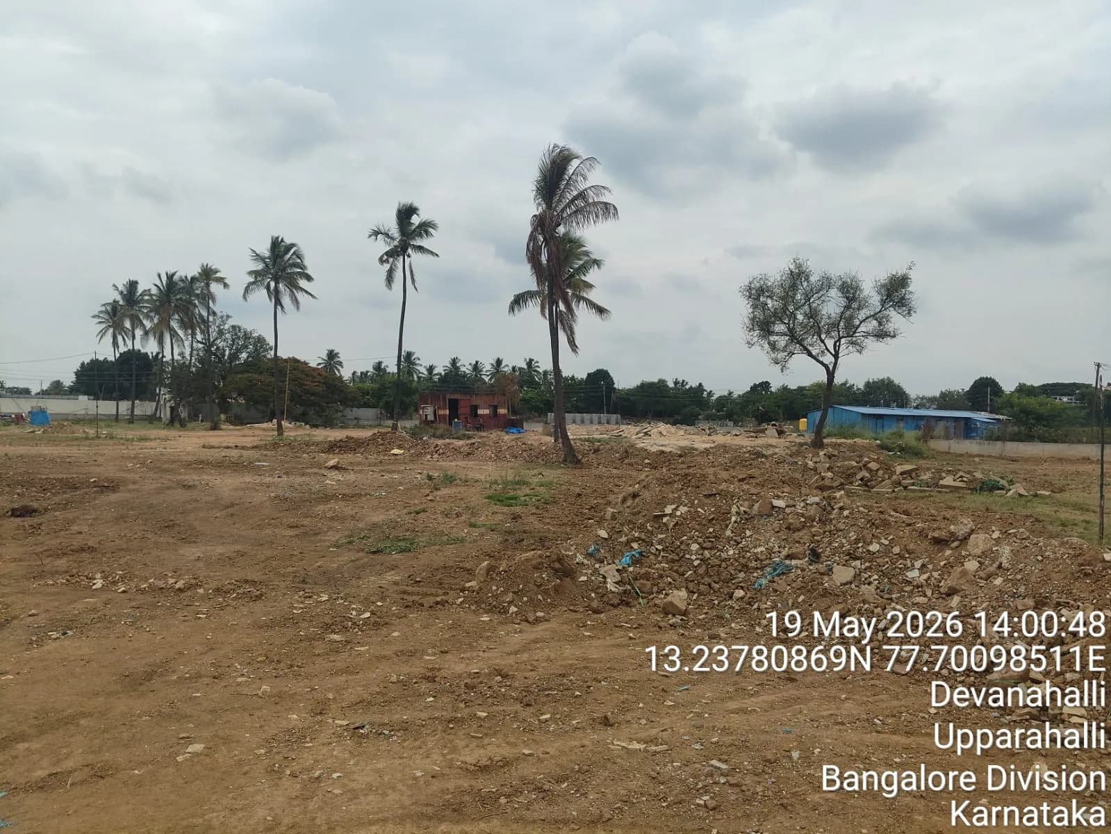 Riviera Sky: Site photo filed with Karnataka RERA