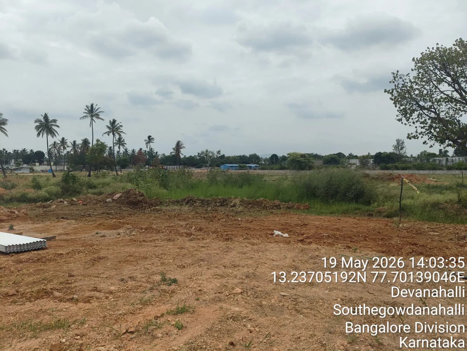 Riviera Sky: Site photo filed with Karnataka RERA