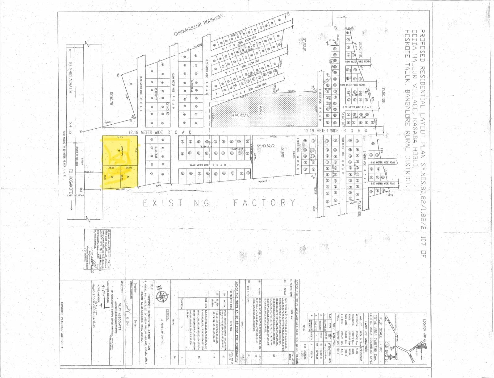 Jai Skyway: LAYOUT PLAN.pdf (filed with Karnataka RERA)