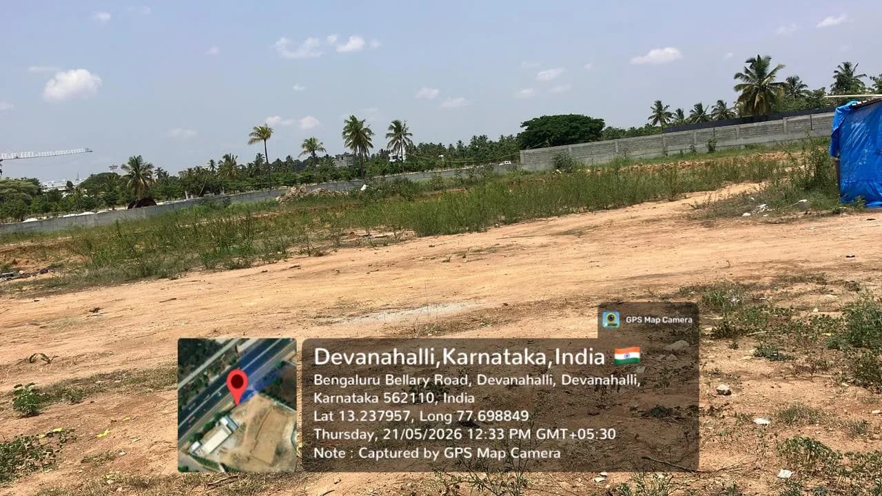 Aarohana Adira: Site photo filed with Karnataka RERA