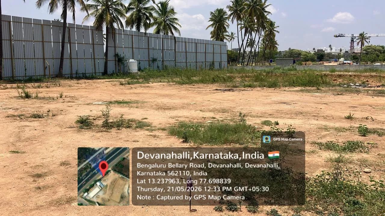 Aarohana Adira: Site photo filed with Karnataka RERA