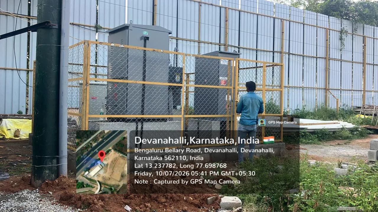 Aarohana Adira: Site photo filed with Karnataka RERA