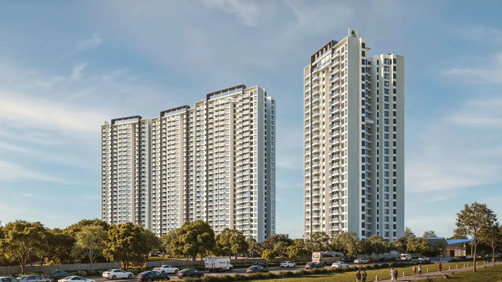 Garden Breeze @ The Prestige City: Project elevation and landscape design (artist’s impression)