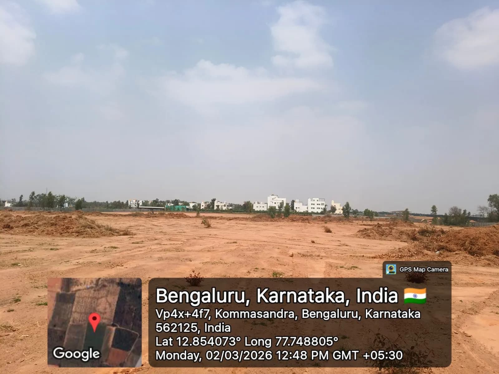 Godrej Regent Park: Site photo filed with Karnataka RERA