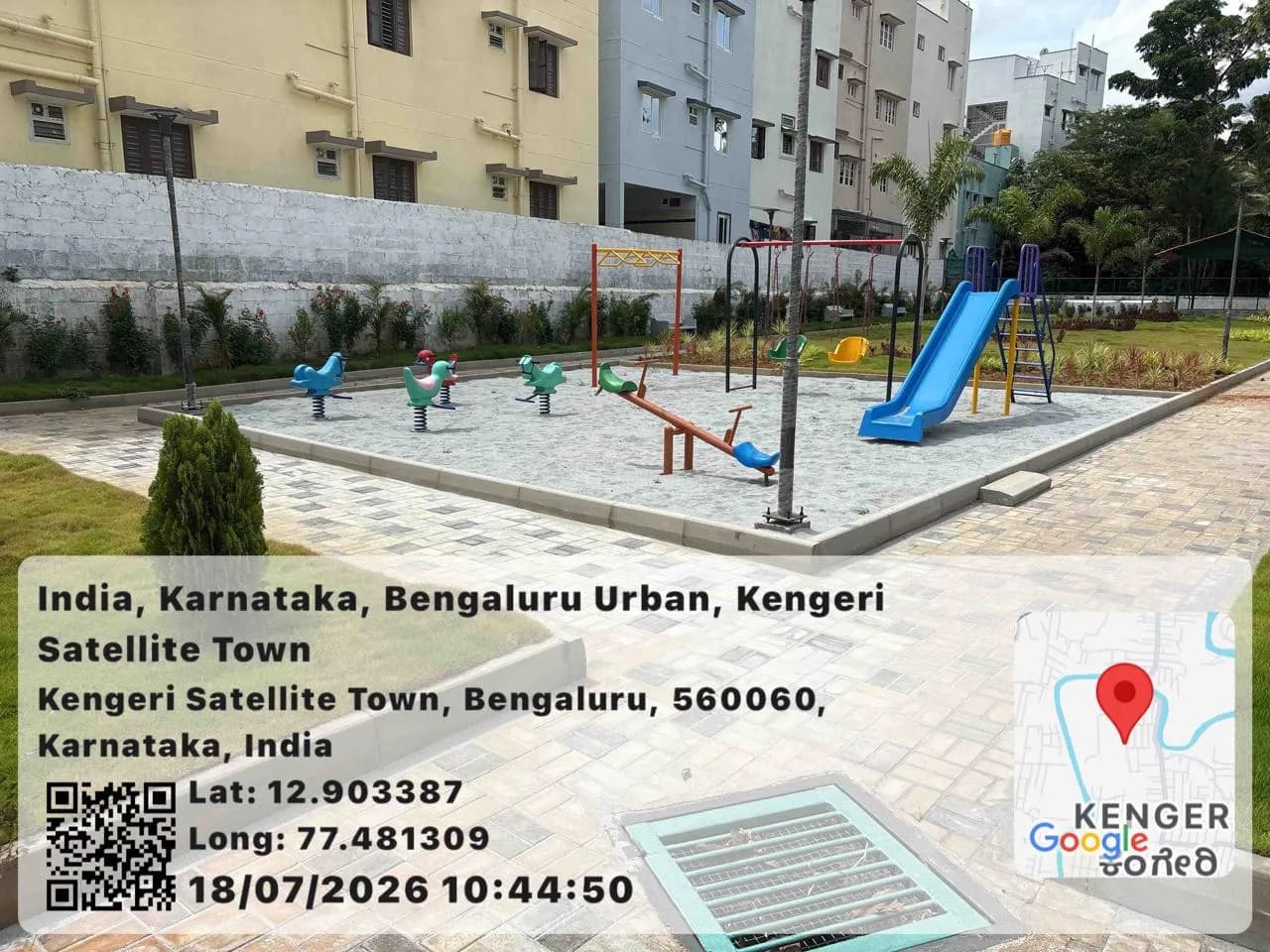 Sunshine Green: Site photo filed with Karnataka RERA