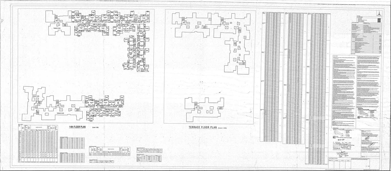 GRC Sapphire Spring: 10 14th and Terrace floor Plan.pdf (filed with Karnataka RERA)
