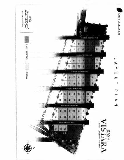 Rashi Vistara: Brochure, page 2 (filed with Karnataka RERA)