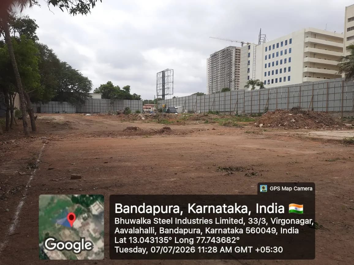 Zolaah: Site photo filed with Karnataka RERA
