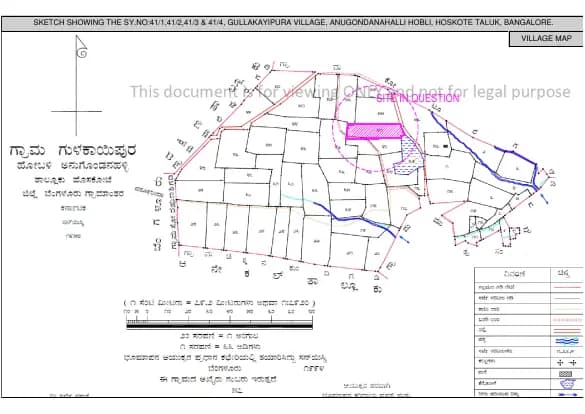 DS Max Skysampurn: 12 Village MAP Demarcation (filed with Karnataka RERA)