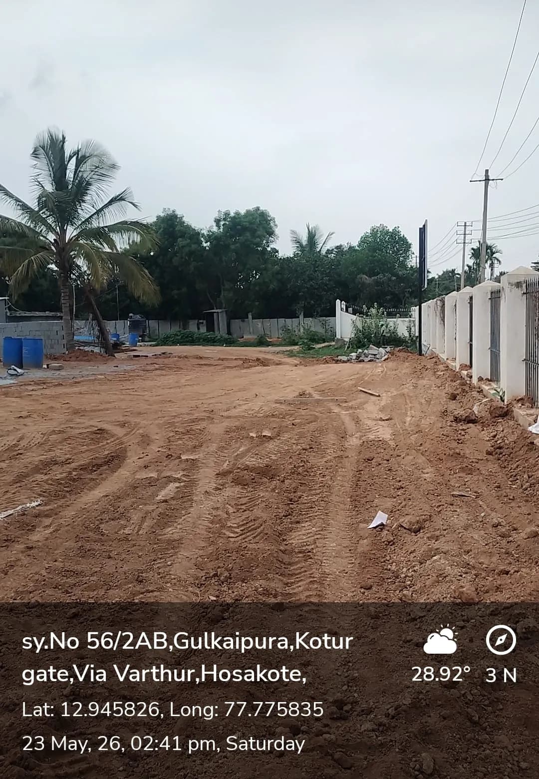 DS Max Skysampurn: Site photo filed with Karnataka RERA