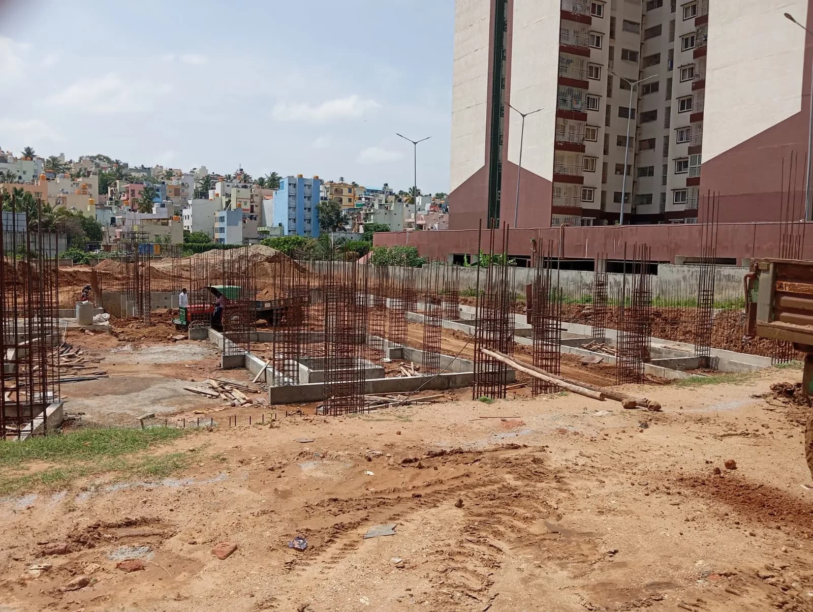 Vasundra SS Valley: Site photo filed with Karnataka RERA