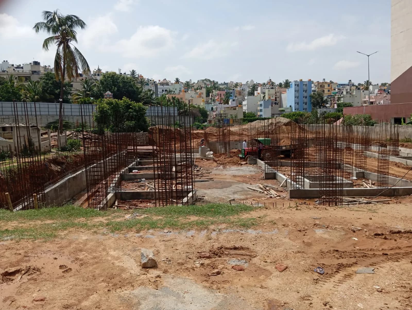 Vasundra SS Valley: Site photo filed with Karnataka RERA