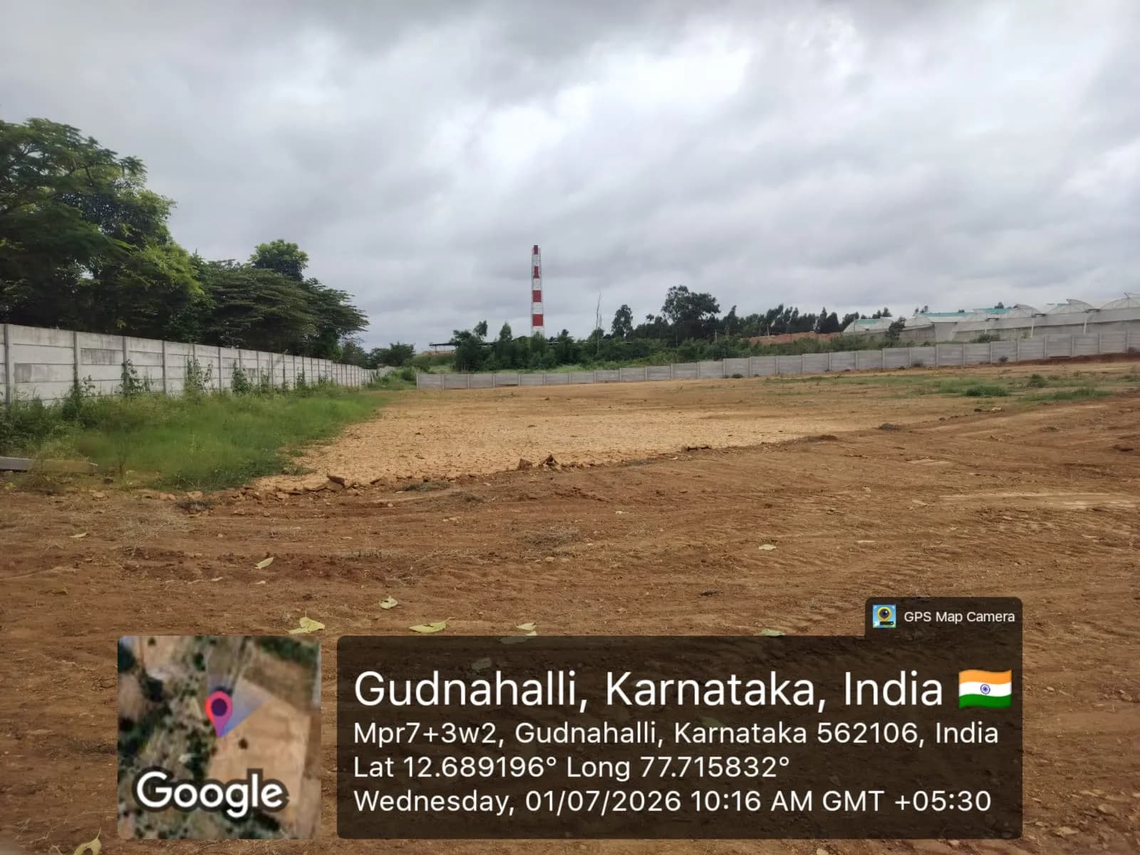 Guru Punvaanii Eka Phase-3: Site photo filed with Karnataka RERA