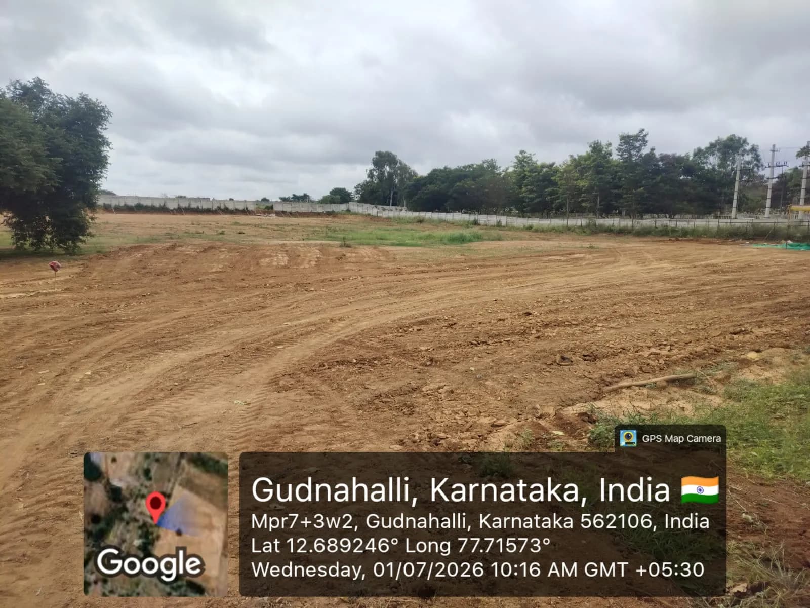 Guru Punvaanii Eka Phase-3: Site photo filed with Karnataka RERA