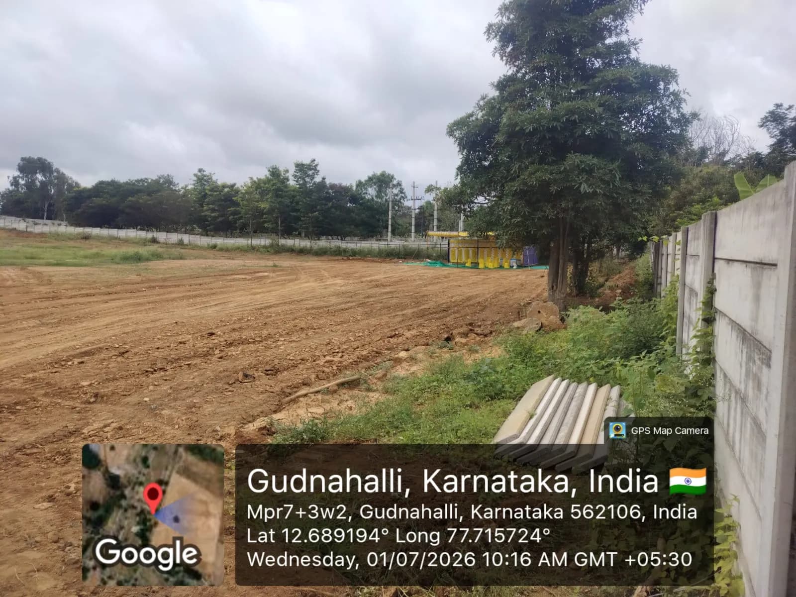 Guru Punvaanii Eka Phase-3: Site photo filed with Karnataka RERA