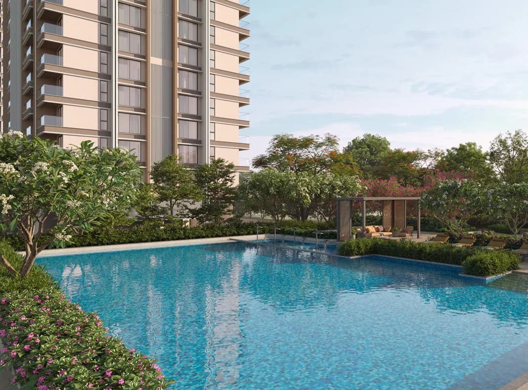 Arvind Sylva: Residence with refined living spaces and balconies (artist’s impression)