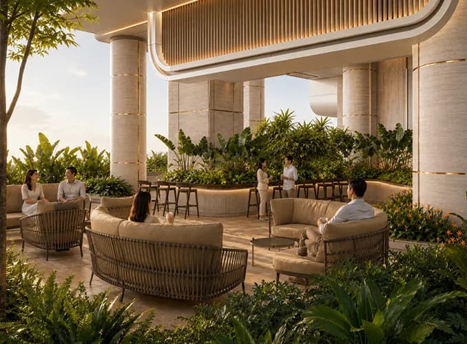 Arvind Sylva: Grand Designer Clubhouse and community gathering space (artist’s impression)