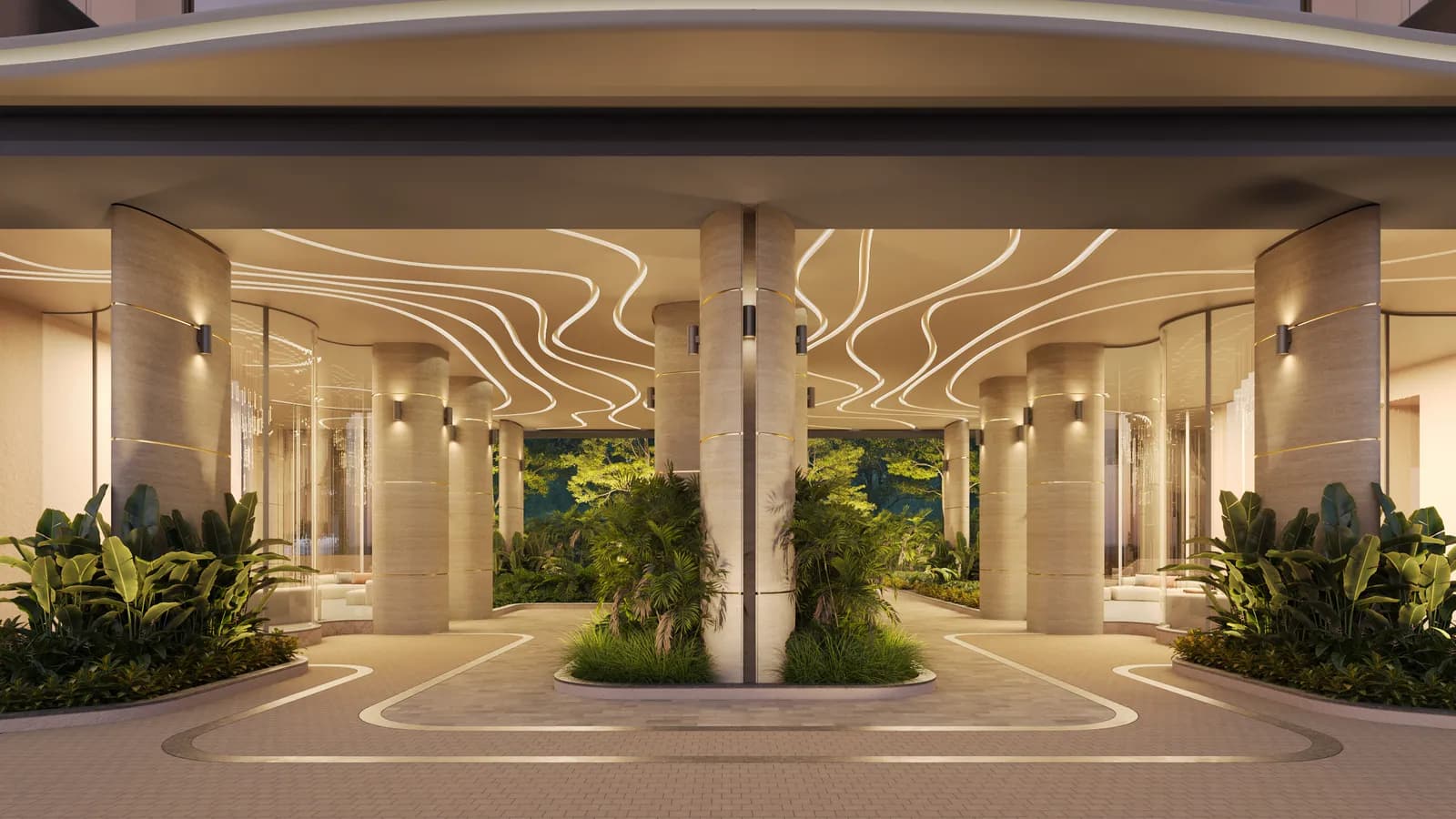 Arvind Sylva: Grand entrance lobby (artist’s impression)