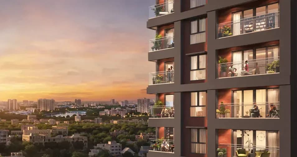 Purva Heritage: 3 BHK flat interior in Kudlu Gate (artist’s impression)
