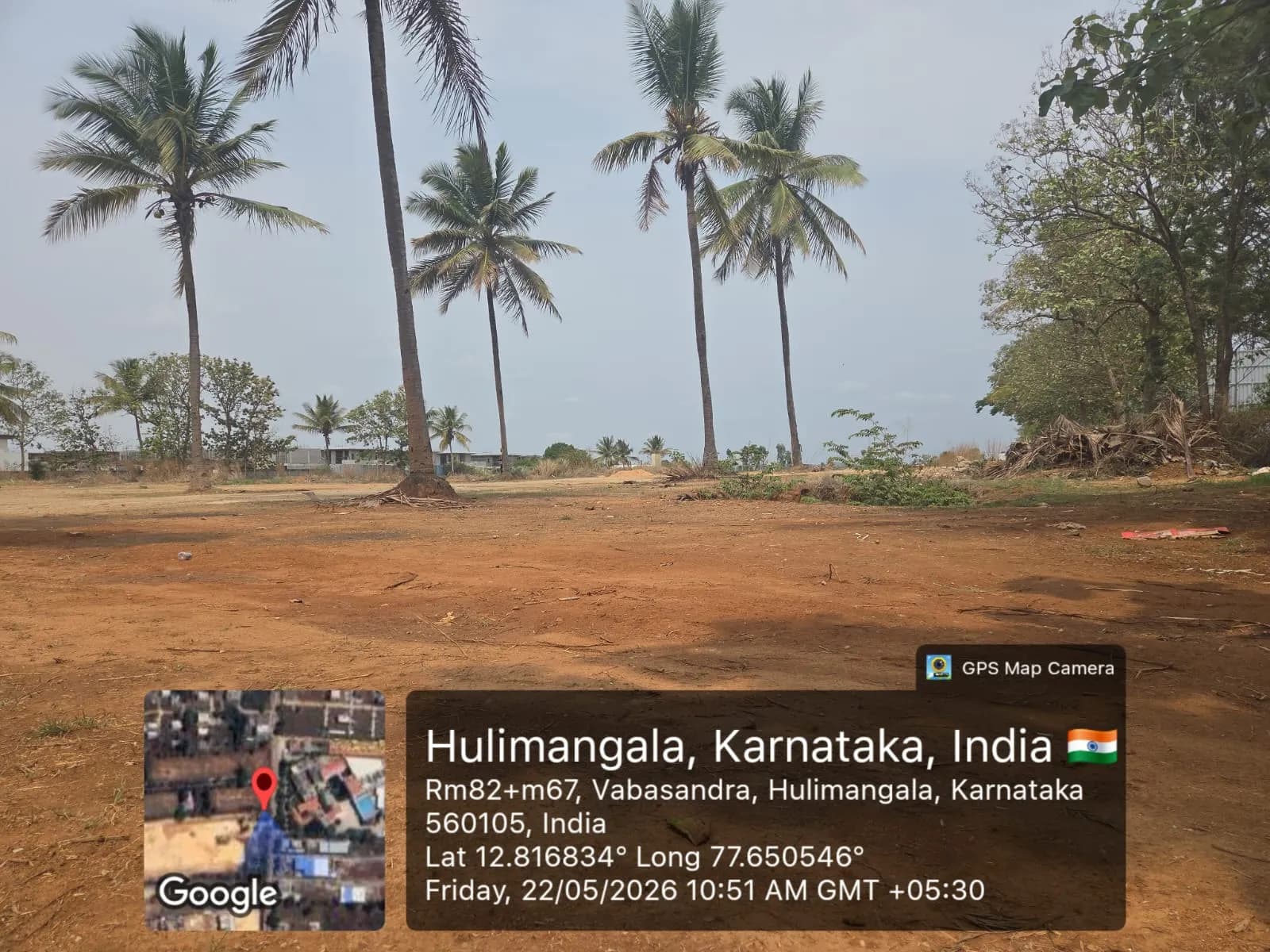 M5 Echelon: Site photo filed with Karnataka RERA