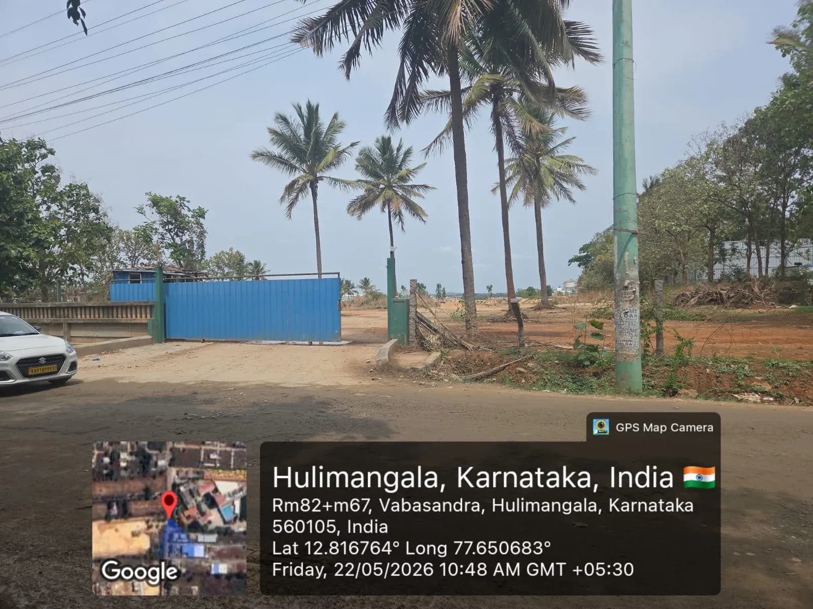 M5 Echelon: Site photo filed with Karnataka RERA