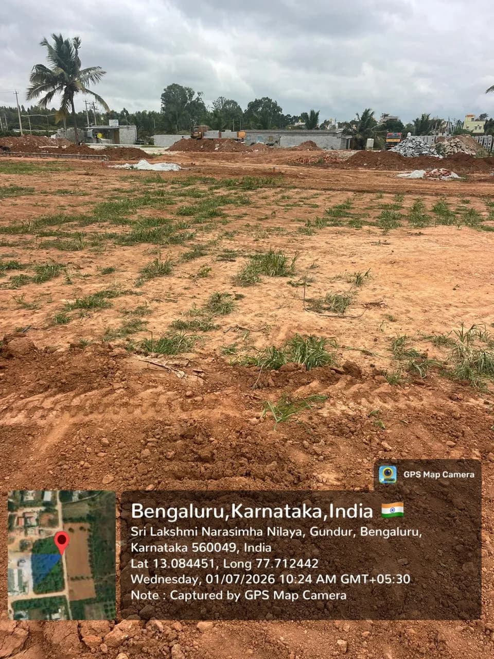 Venkatadri Park: Site photo filed with Karnataka RERA