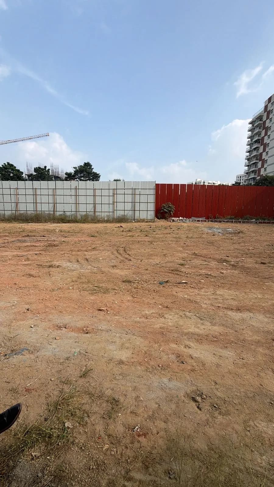 Belvoir: Site photo filed with Karnataka RERA