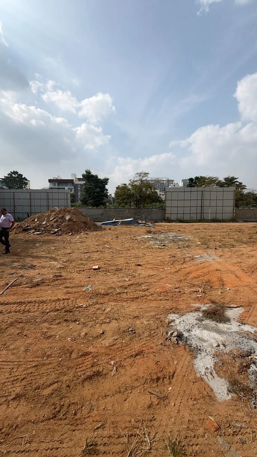Belvoir: Site photo filed with Karnataka RERA