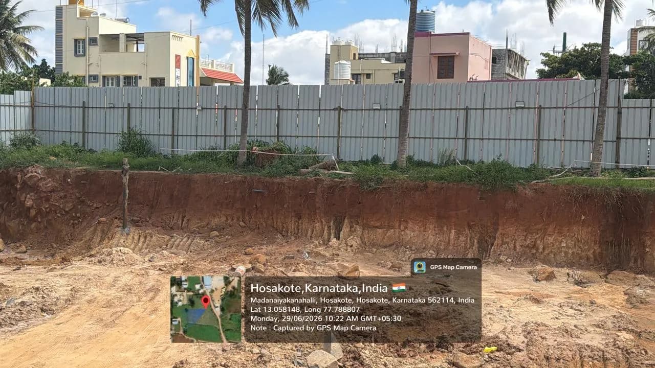 Urban Greens: Site photo filed with Karnataka RERA