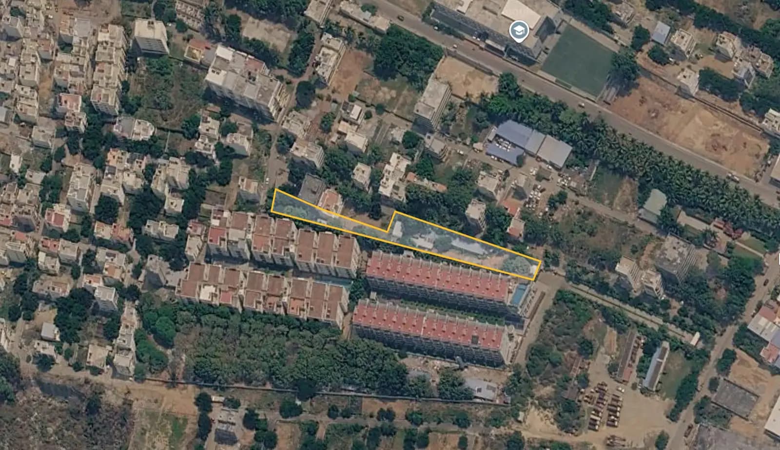Anand Somu Aspire: LOCATION AND DEMARCATION.png (filed with Karnataka RERA)