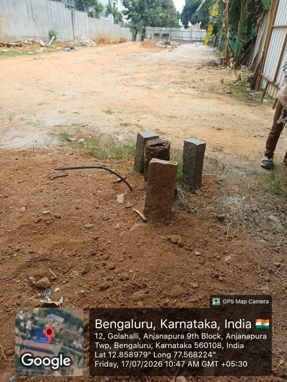 Anand Somu Aspire: Site photo filed with Karnataka RERA