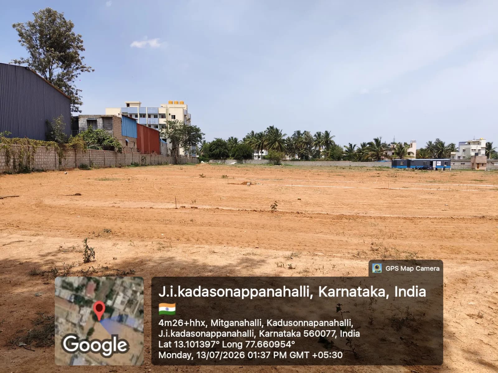 HPR Shades Of Green: Site photo filed with Karnataka RERA