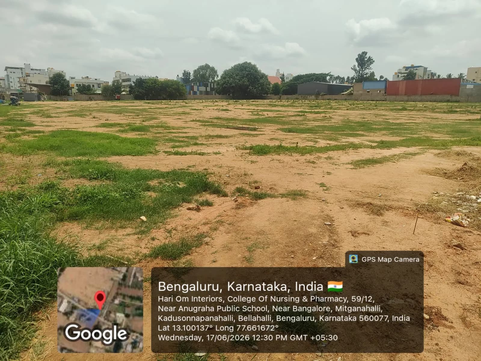 HPR Shades Of Green: Site photo filed with Karnataka RERA