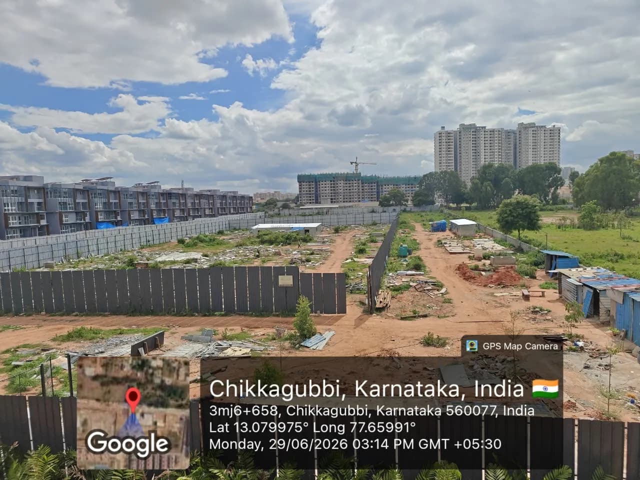 Assetz Mizu & Ki: Site photo filed with Karnataka RERA