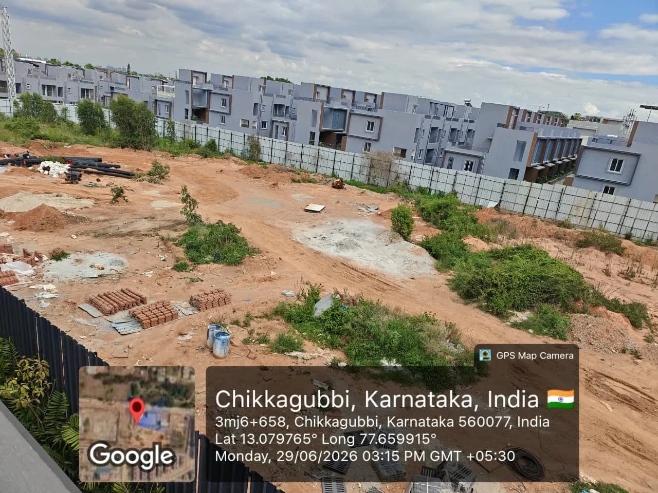 Assetz Mizu & Ki: Site photo filed with Karnataka RERA
